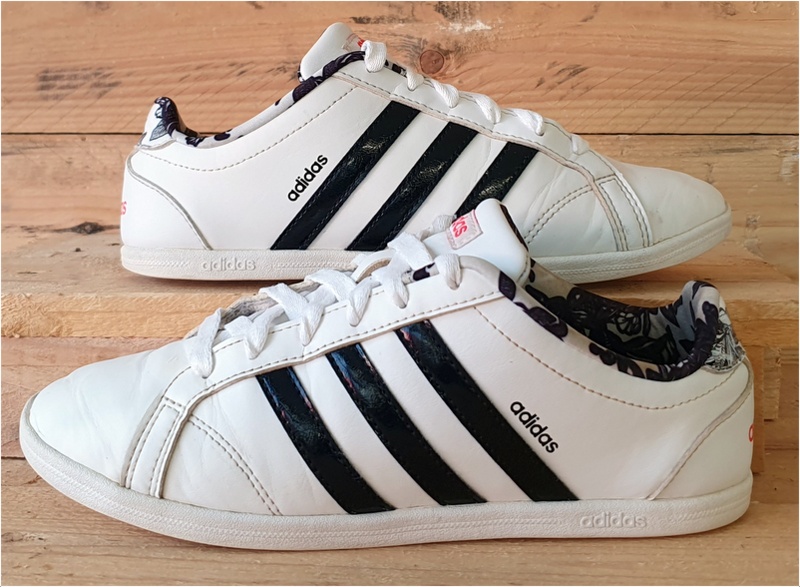 Adidas Neo Coneo Mujer Adidas Coneo QT Lace Up Black White Smooth