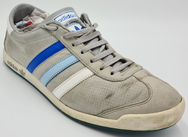 Adidas The Sneeker Leather Vintage Trainers U42086 Grey UK8/US8.5/EU42 | eBay