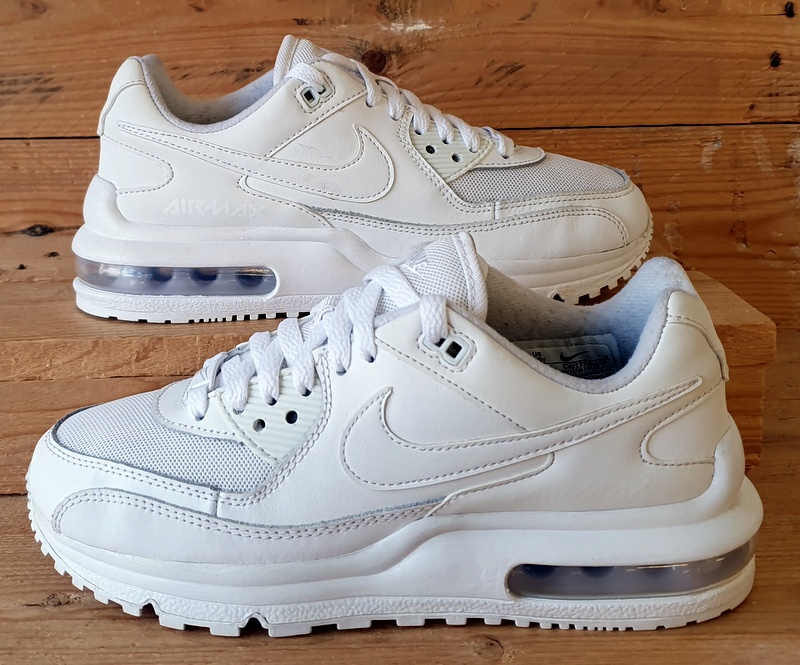 Nike Air Max Wright GS Low Trainers UK3/US3.5Y/EU35.5 CW1755-100 Triple  White | eBay