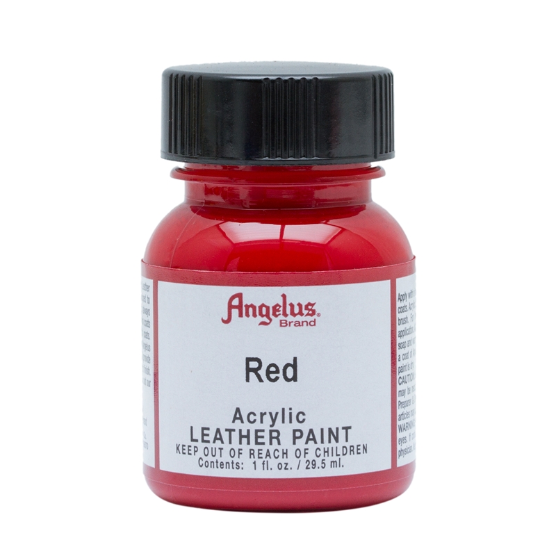 Angelus Acrylic Leather Paint Red 1fl oz / 30ml Custom Sneakers