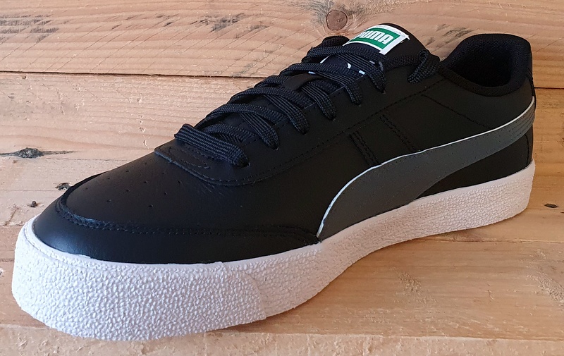 Puma Oslo Vulc Low Leather Trainers UK8.5/US9.5/EU42.5 374977-03 Black