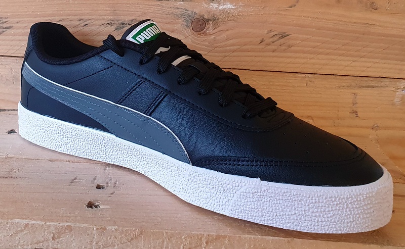 Puma Oslo Vulc Low Leather Trainers UK8.5/US9.5/EU42.5 374977-03 Black