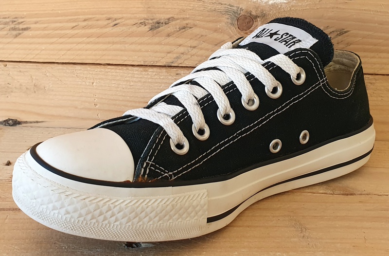 Converse Chuck Taylor All Star Low Trainers UK5/US7/EU37.5 W9166 Black/White