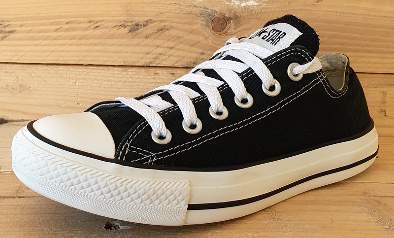 Converse Chuck Taylor All Star Low Trainers UK5/US7/EU37.5 W9166 Black/White