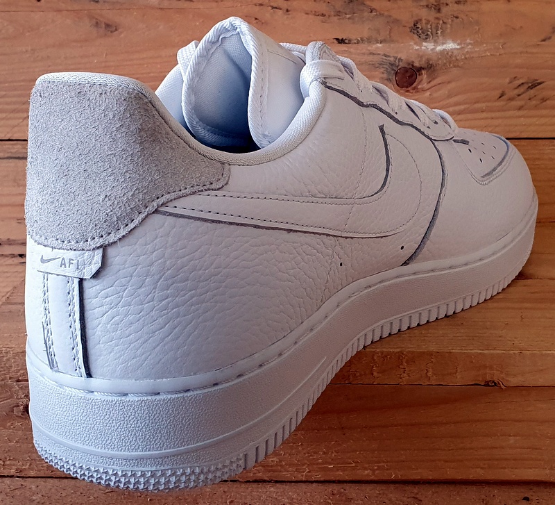 Nike Air Force 1 Craft Leather Trainers UK14/US15/EU49.5 CN2873-101 Summit White
