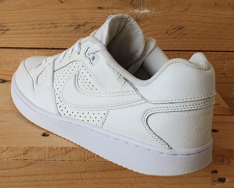 Nike Son Of Force Low Leather Trainers UK9/US10/EU44 616775-101 Triple  White | eBay