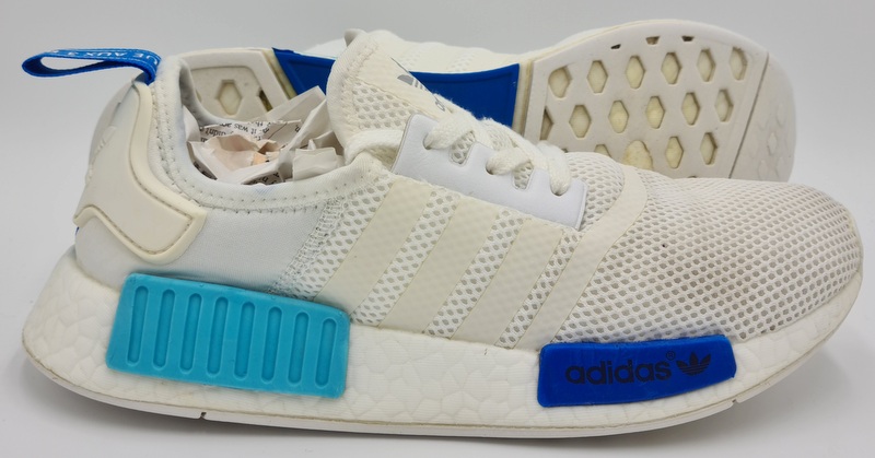 white nmd trainers
