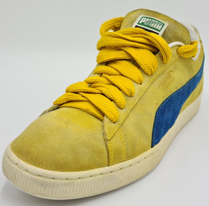 puma blue and yellow