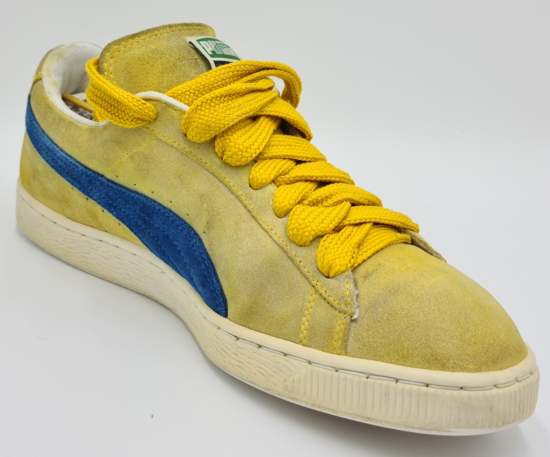 puma blue and yellow