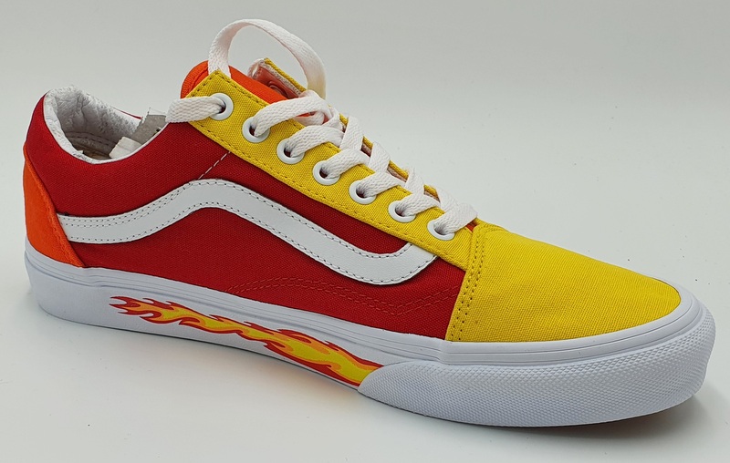 vans off the wall yellow shoes