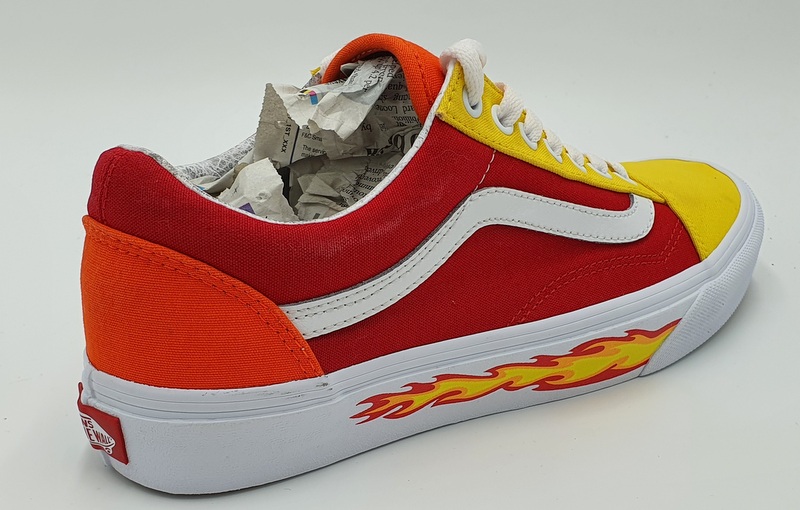 vans off the wall yellow shoes