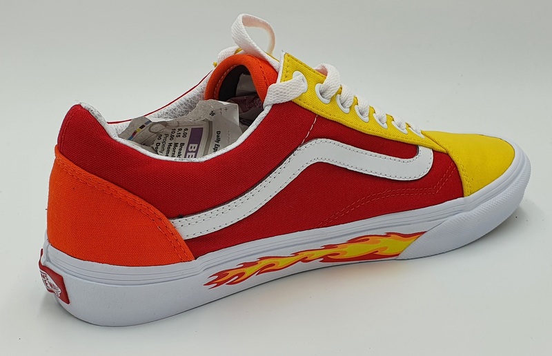 vans off the wall yellow shoes
