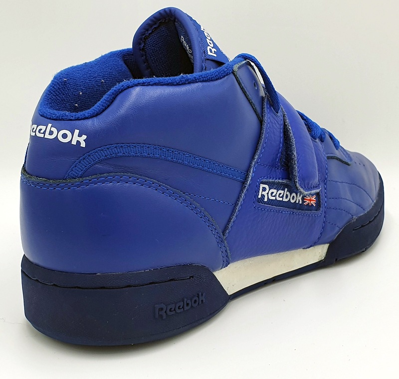 Reebok Vintage Mid Basketball Trainers - Blue - V59170 - UK9.5/US10.5 ...