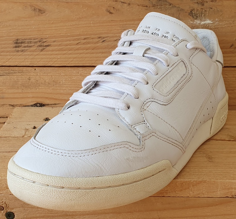 Adidas Continental 80 Recon Pack Leather Trainers UK10.5/US11/EU45 EE6329 White