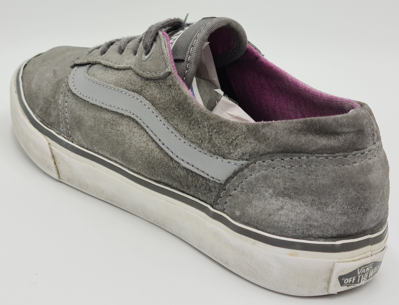 vans grey suede gum sole