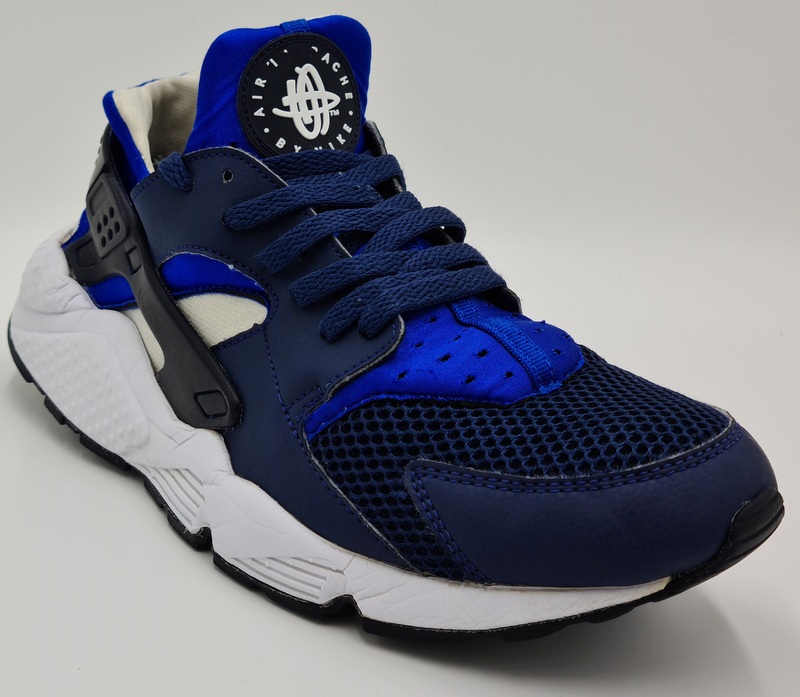navy blue huaraches mens