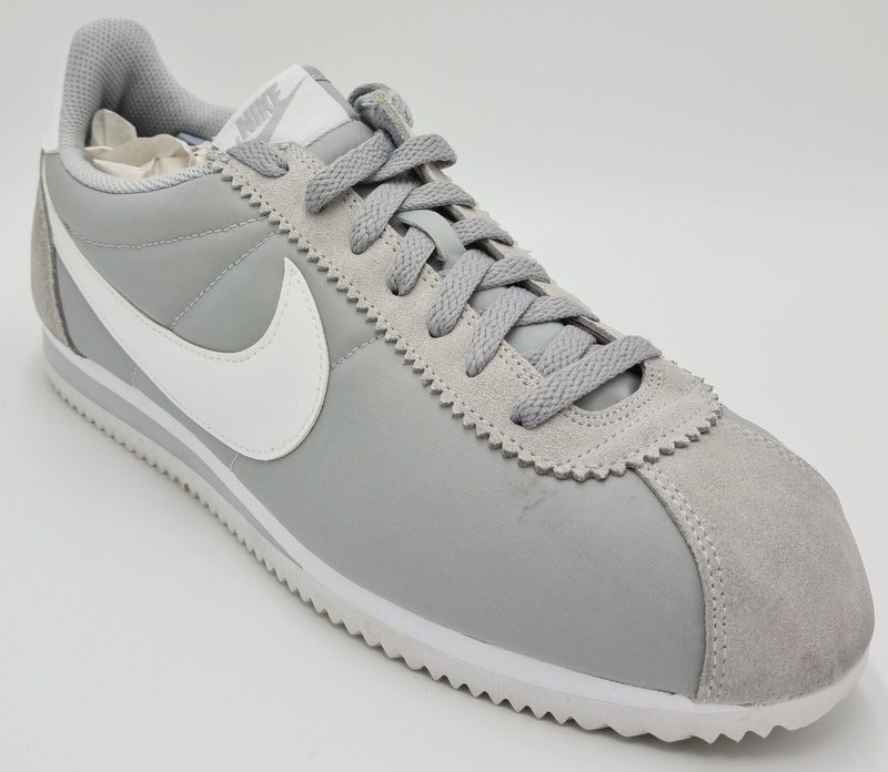 Nike Classic Cortez Nylon/Suede Trainers 807472-010 Grey UK9/US10/EU44 ...