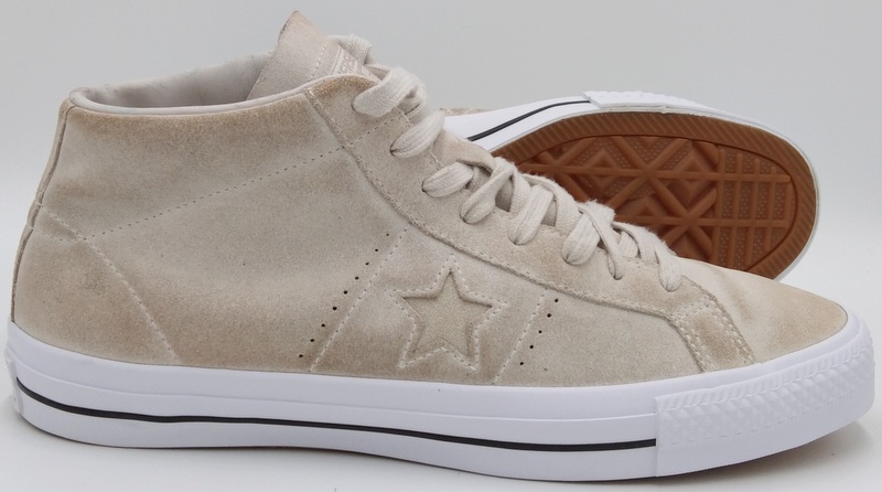cream high top converse