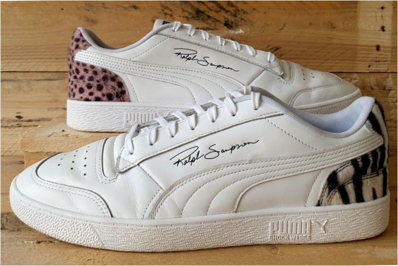 【返品?交換対象商品】 Puma Ralph Sampson Leather Trainers UK12/US13/EU47 375229-01 靴