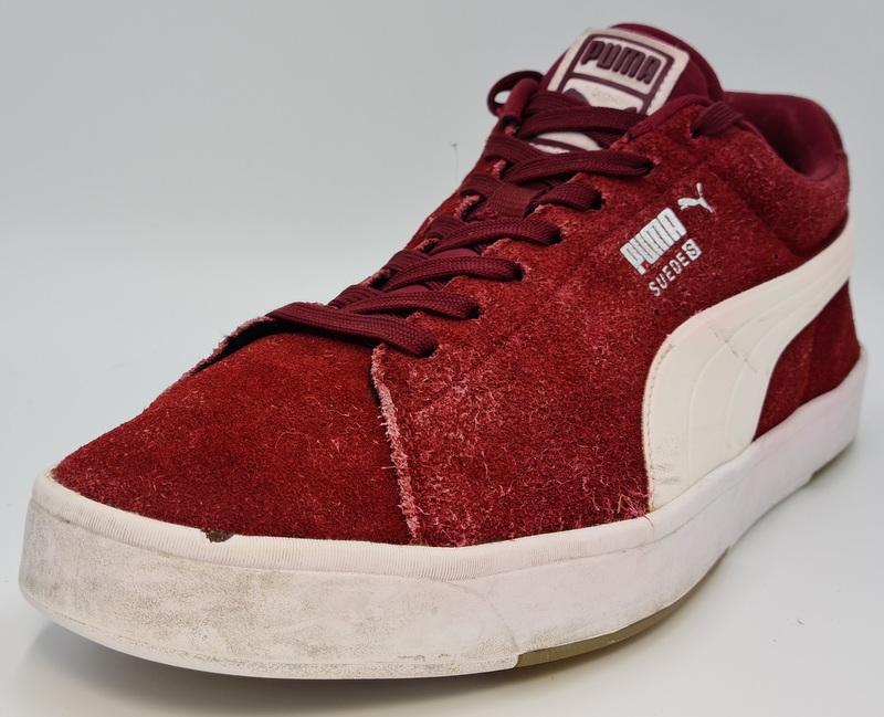 Puma Suedes Classic Low Suede Trainers Red/White 356414 36 UK11/US12 ...