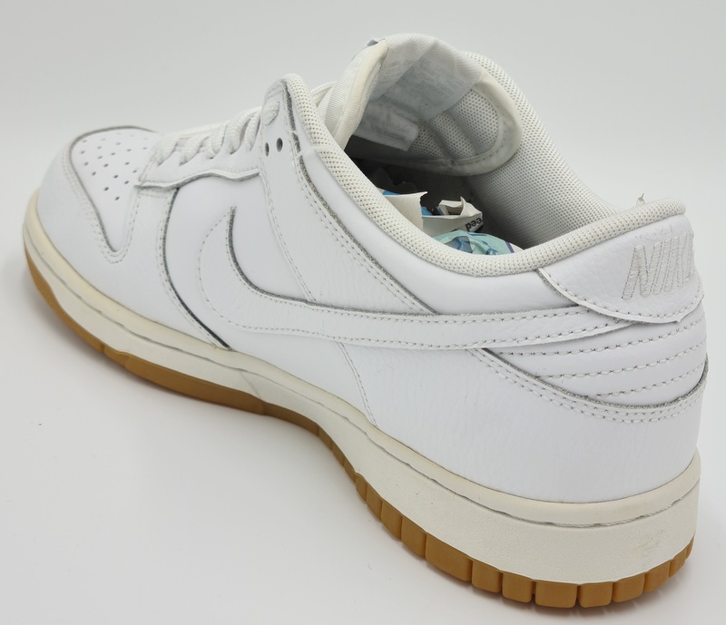 Nike Dunk Low Leather Trainers 311369-100 White/Gum/Pure Platinum UK7/US9.5/EU41 | eBay