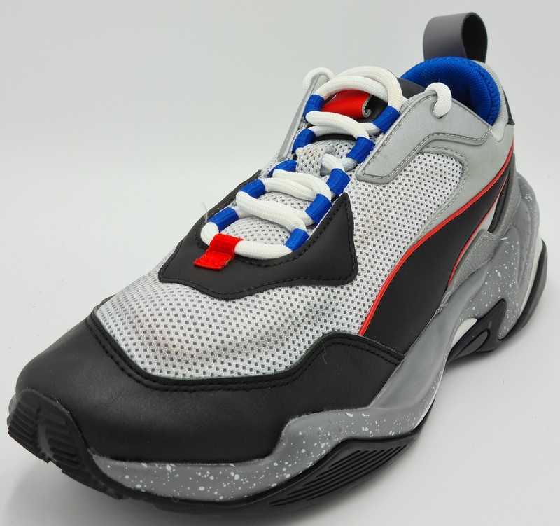 Puma Thunder Electric Leather Trainers 02 Grey Violet Black Uk8 Us9 Eu42 Ebay