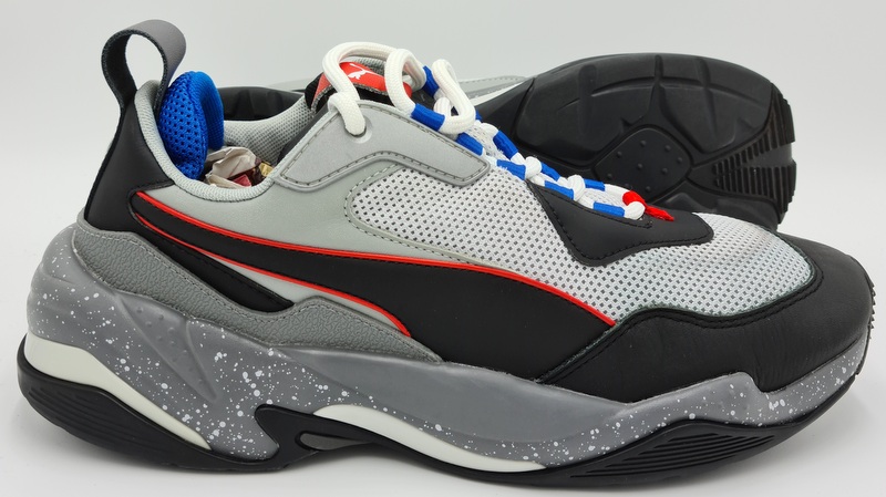 puma thunder leather trainers