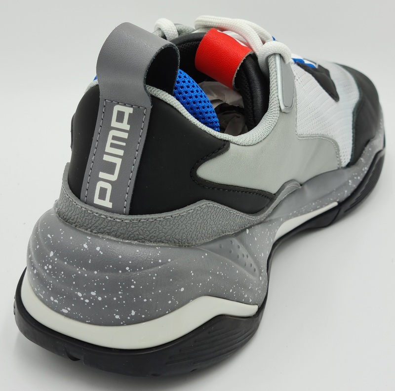 Puma Thunder Electric Leather Trainers 02 Grey Violet Black Uk8 Us9 Eu42 Ebay