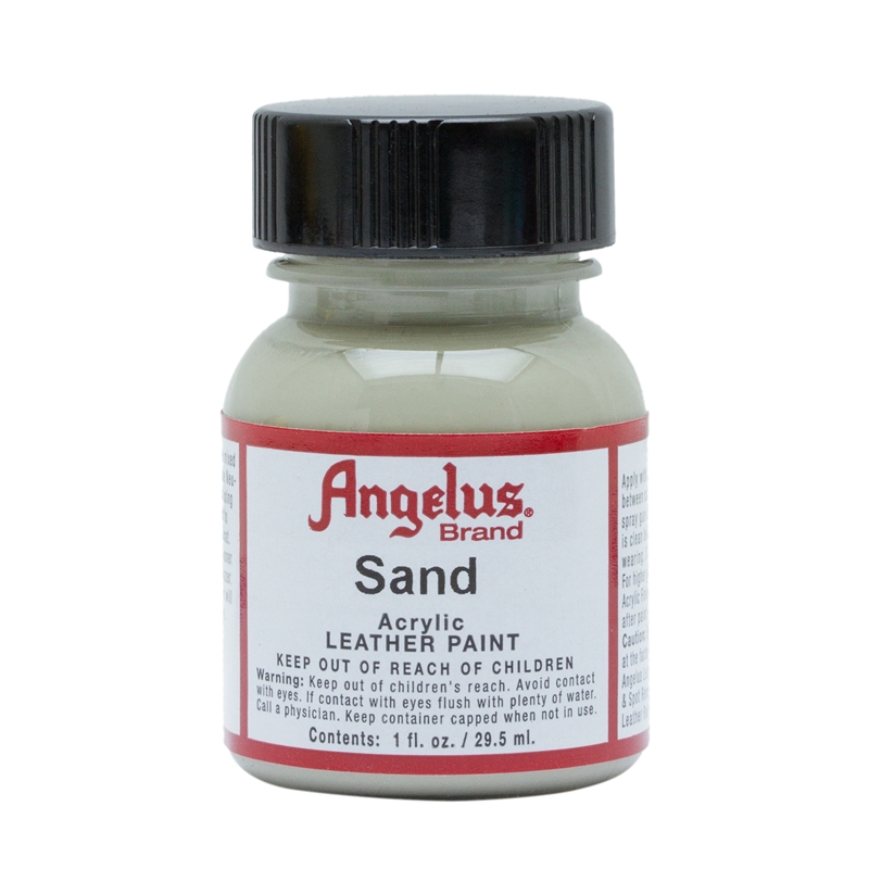 Angelus Acrylic Leather Paint Sand 1fl oz / 30ml Custom Sneakers Angelus Acrylic Leather Paint Sand 1fl oz / 30ml Custom Sneakers