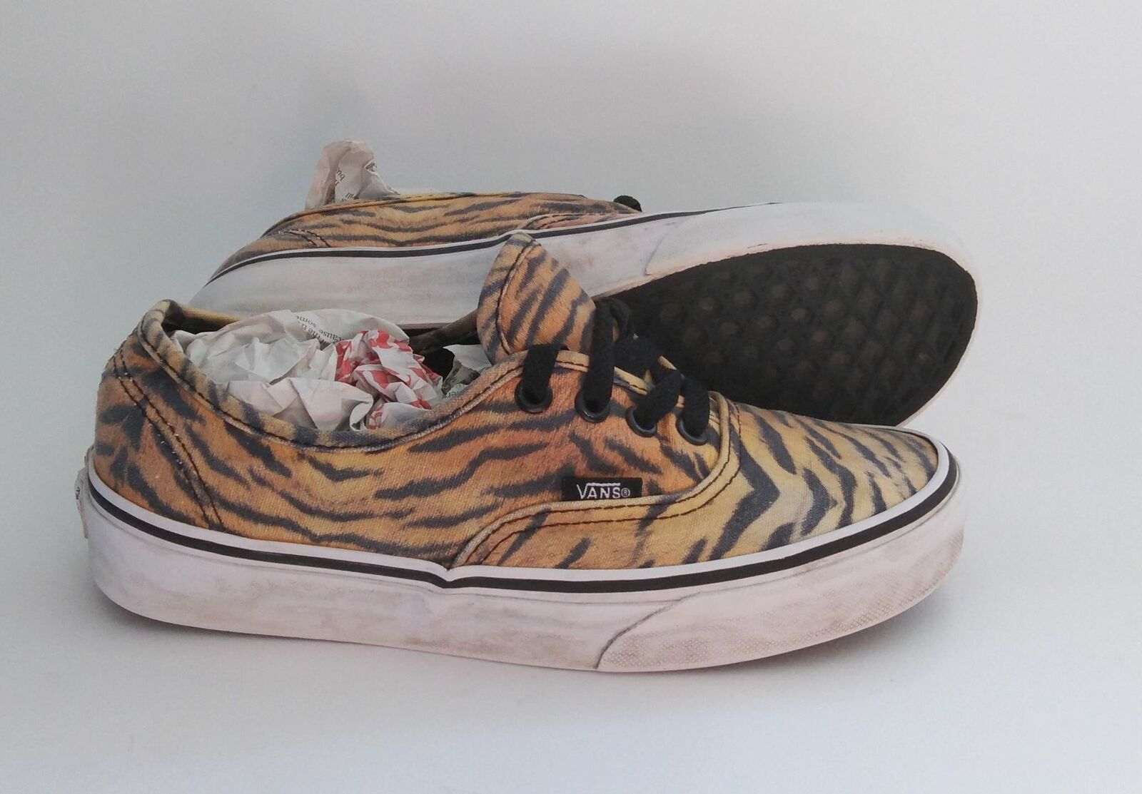 vans tiger print shoes
