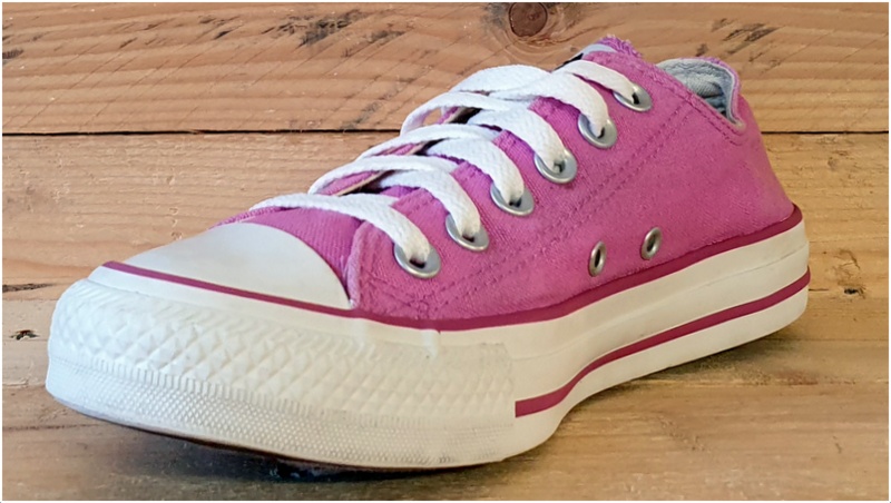 Converse Chuck Taylor All Star Low Canvas Trainers UK4.5/US5/EU37.5 238667F Pink