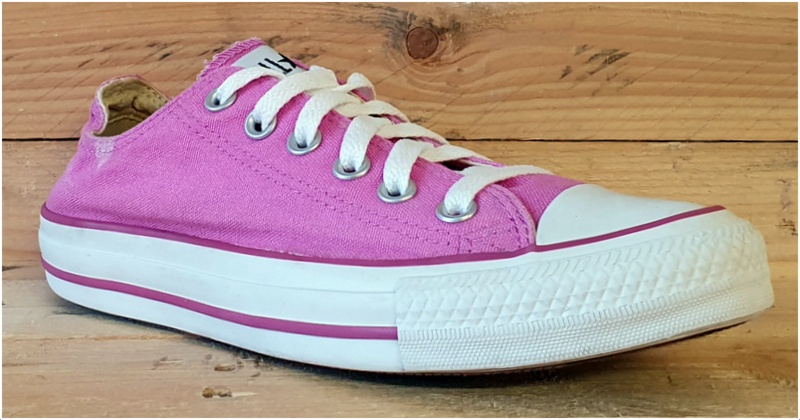 Converse Chuck Taylor All Star Low Canvas Trainers UK4.5/US5/EU37.5 238667F Pink