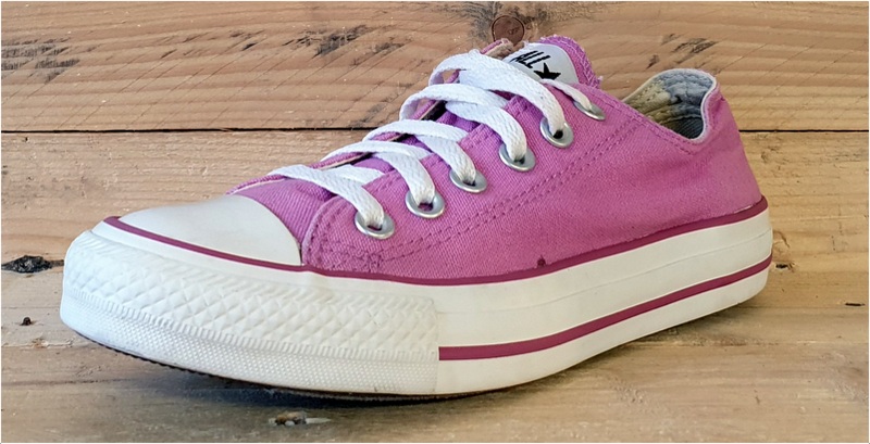 Converse Chuck Taylor All Star Low Canvas Trainers UK4.5/US5/EU37.5 238667F Pink