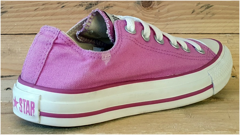 Converse Chuck Taylor All Star Low Canvas Trainers UK4.5/US5/EU37.5 238667F Pink