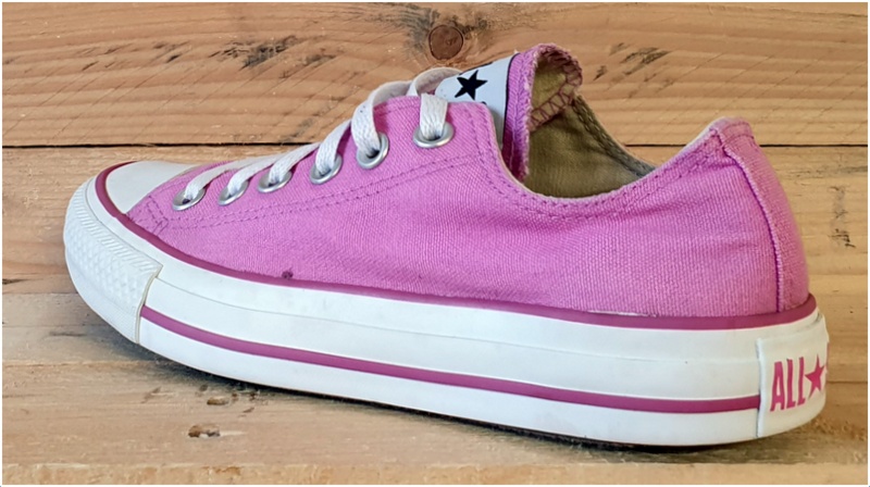 Converse Chuck Taylor All Star Low Canvas Trainers UK4.5/US5/EU37.5 238667F Pink