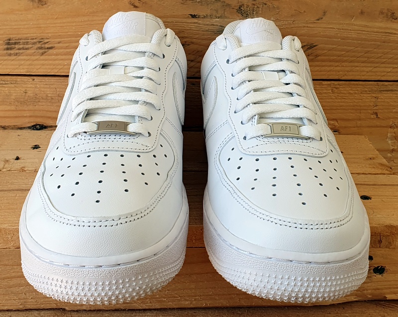 Nike Air Force 1 Low Leather Trainers UK7/US8/EU41 CW2288-111 Triple White