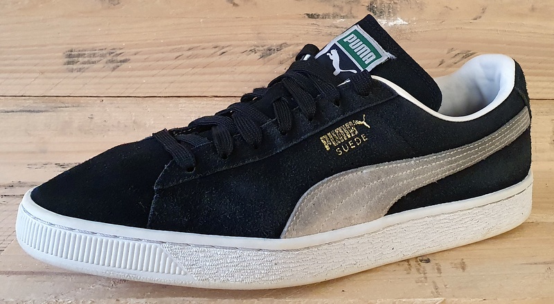 Puma Suede Classic+ Low Trainers UK9/US10/EU43 352634 04 Black/Cream