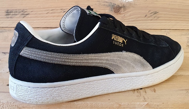 Puma Suede Classic+ Low Trainers UK9/US10/EU43 352634 04 Black/Cream