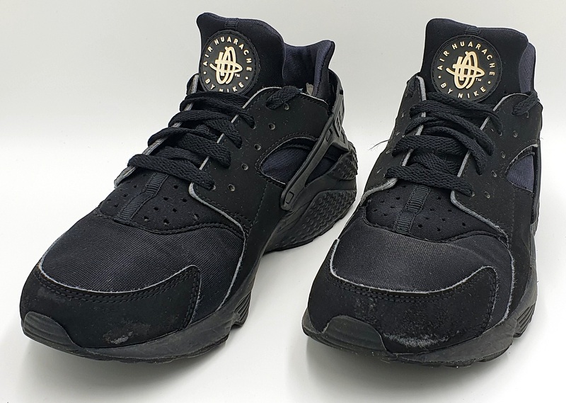 Nike Air Huarache Trainers - Triple Black - 318429-003 - UK7.5/US8.5/EU42 | eBay
