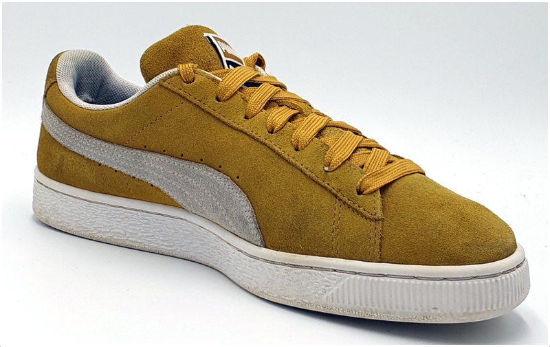 Puma Suede Classic Low Trainers 365347 10 Yellow/White UK7/US8/EU40.5