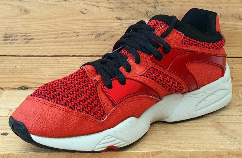 Puma Trinomic Low Textile Trainers 359996 01 Red/Black UK10/US11 
