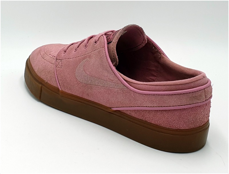 Nike Zoom Stefan Janoski Low Suede Trainers 333824-604 Pink/Gum UK8/US9/EU42.5