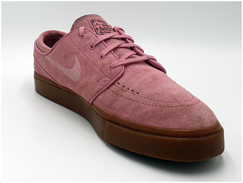 Nike Zoom Stefan Janoski Low Suede Trainers 333824-604 Pink/Gum UK8/US9/EU42.5