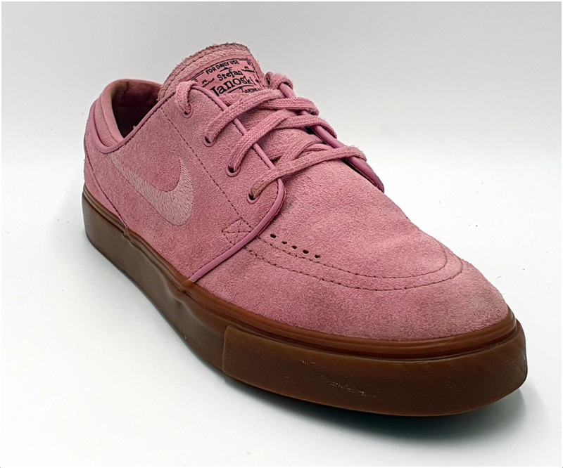 Nike Zoom Stefan Janoski Low Suede Trainers 333824-604 Pink/Gum UK8/US9/EU42.5