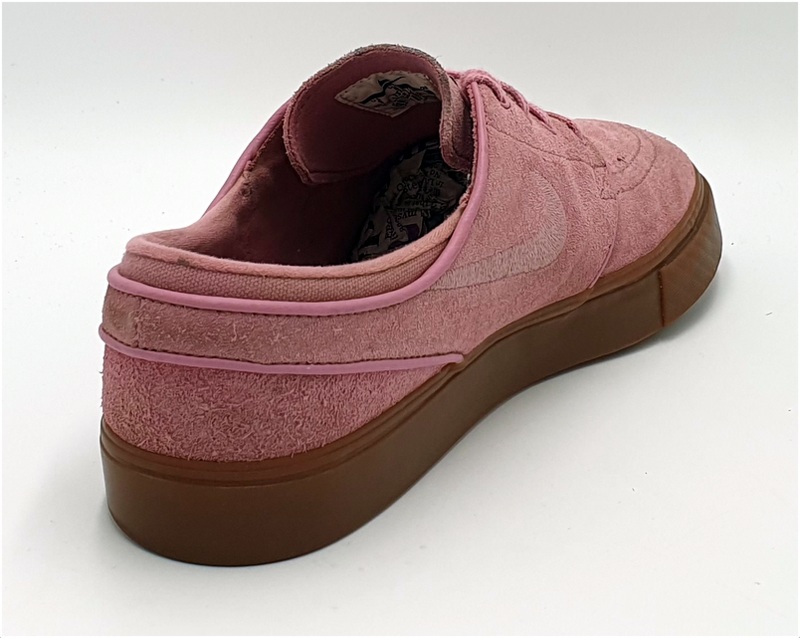 Nike Zoom Stefan Janoski Low Suede Trainers 333824-604 Pink/Gum UK8/US9/EU42.5