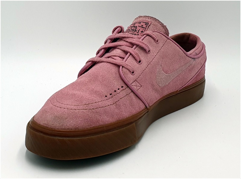 Nike Zoom Stefan Janoski Low Suede Trainers 333824-604 Pink/Gum UK8/US9/EU42.5