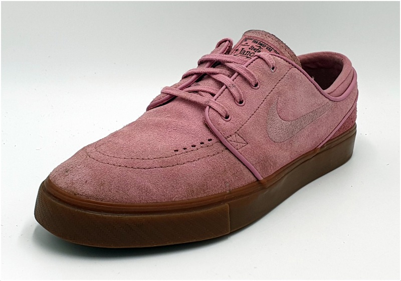 Nike Zoom Stefan Janoski Low Suede Trainers 333824-604 Pink/Gum UK8/US9/EU42.5