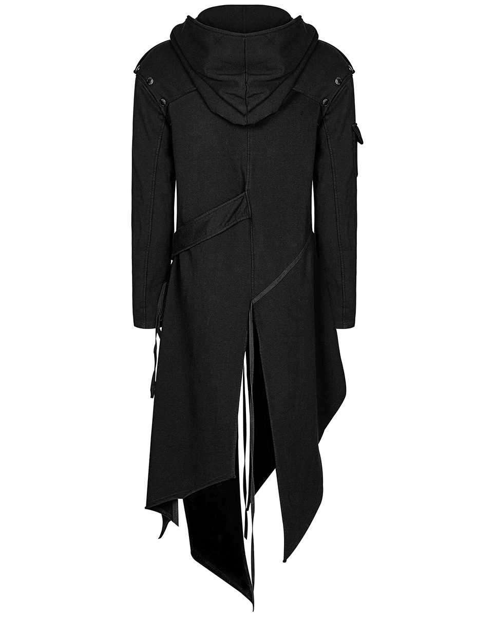 DOGZI Sudadera Hombres,Hombres Steampunk Color s/ólido Collar de pie Chaqueta Vintage Invierno Calentar Chaqueta Sobretodo Desgastar Botones Talla Grande Capa Esmoquin S~3XL