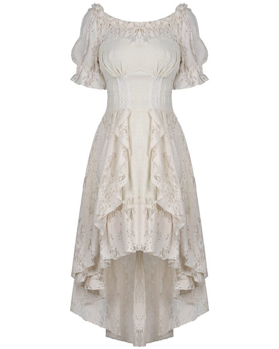 white lace dress vintage