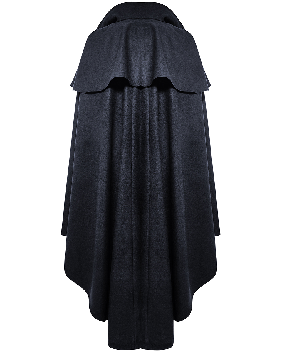 Monsterparty punkrave コート Punk Rave Mens Long Gothic Cloak Coat Jacket Blue Black Red